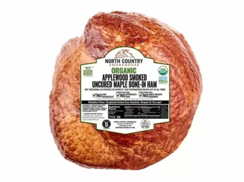 North Country Smokehouse Organic Uncured Maple Bone-In Half Ham