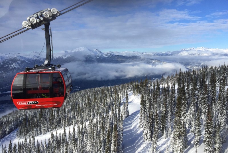 Whistler Blackcomb gondola