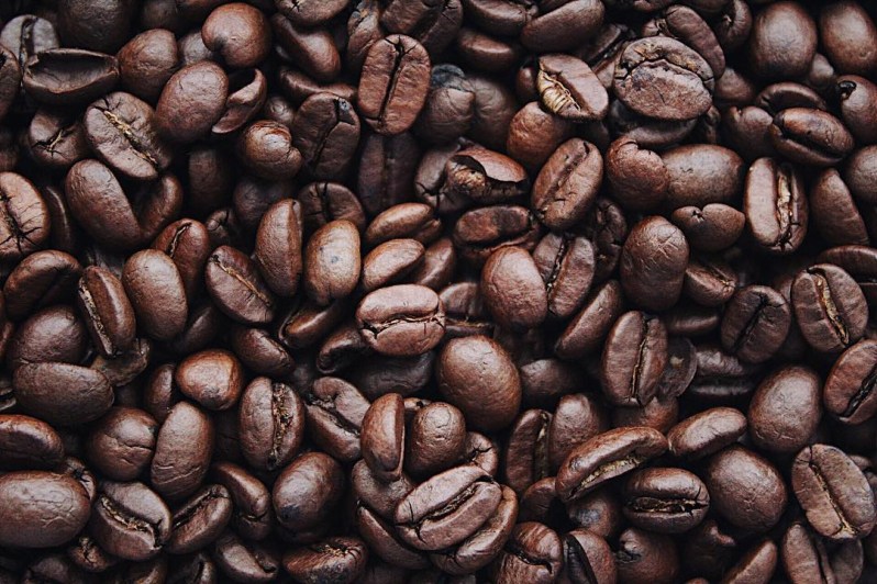 Whole coffee beans