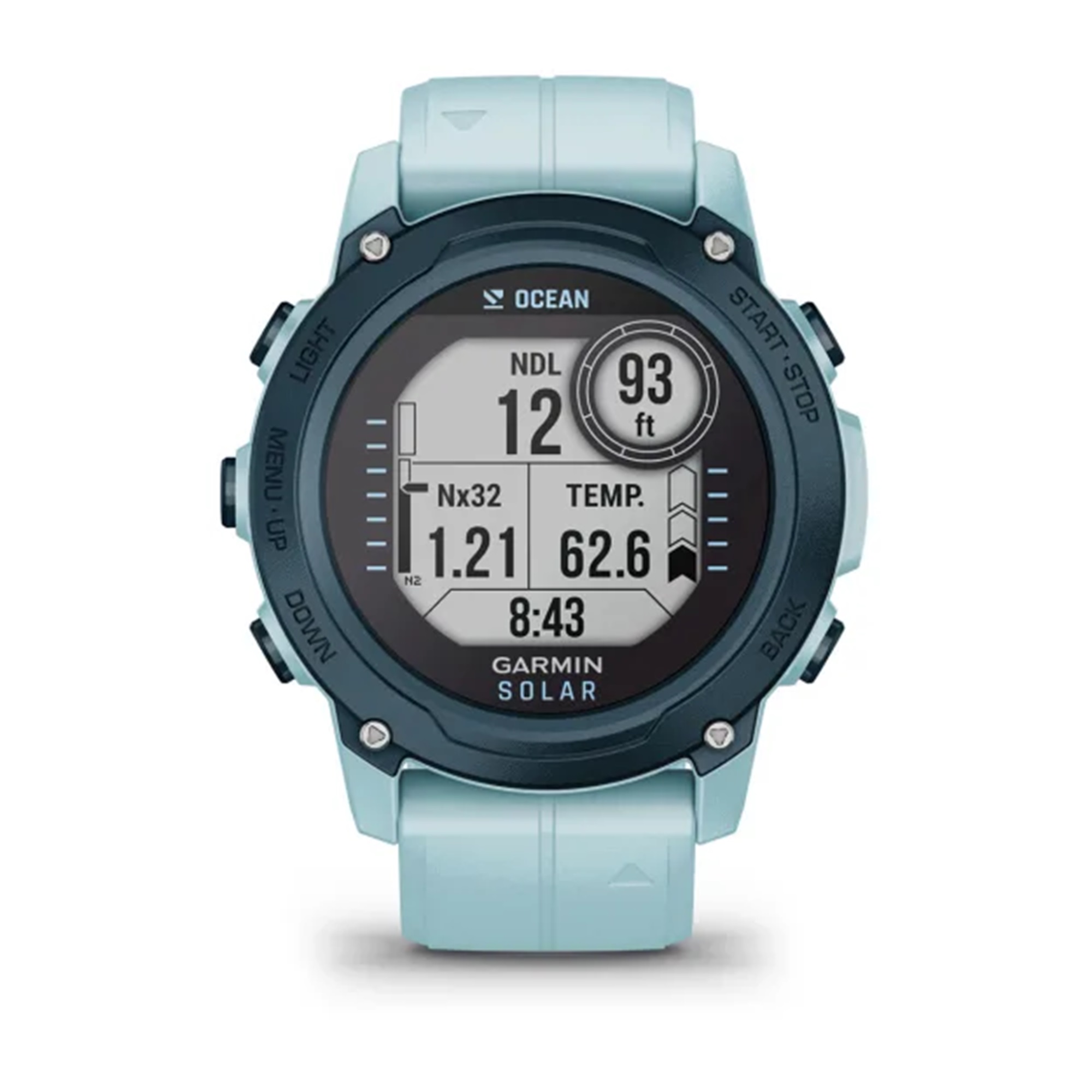 Garmin Descent buceo coloreado