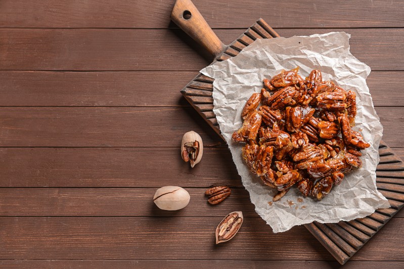 Candied pecans