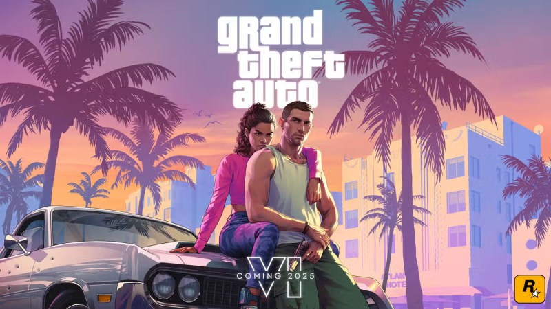 The new promo art for Grand Theft Auto VI.