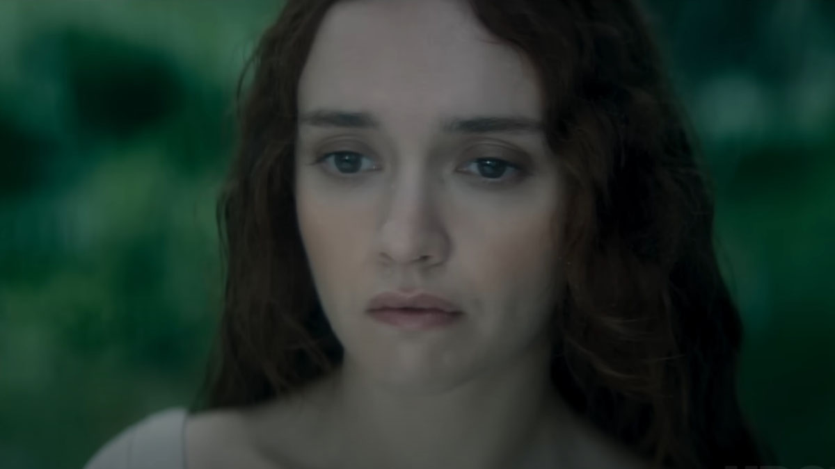 Olivia Cooke as Queen Alicent in House of the Dragon season 2.