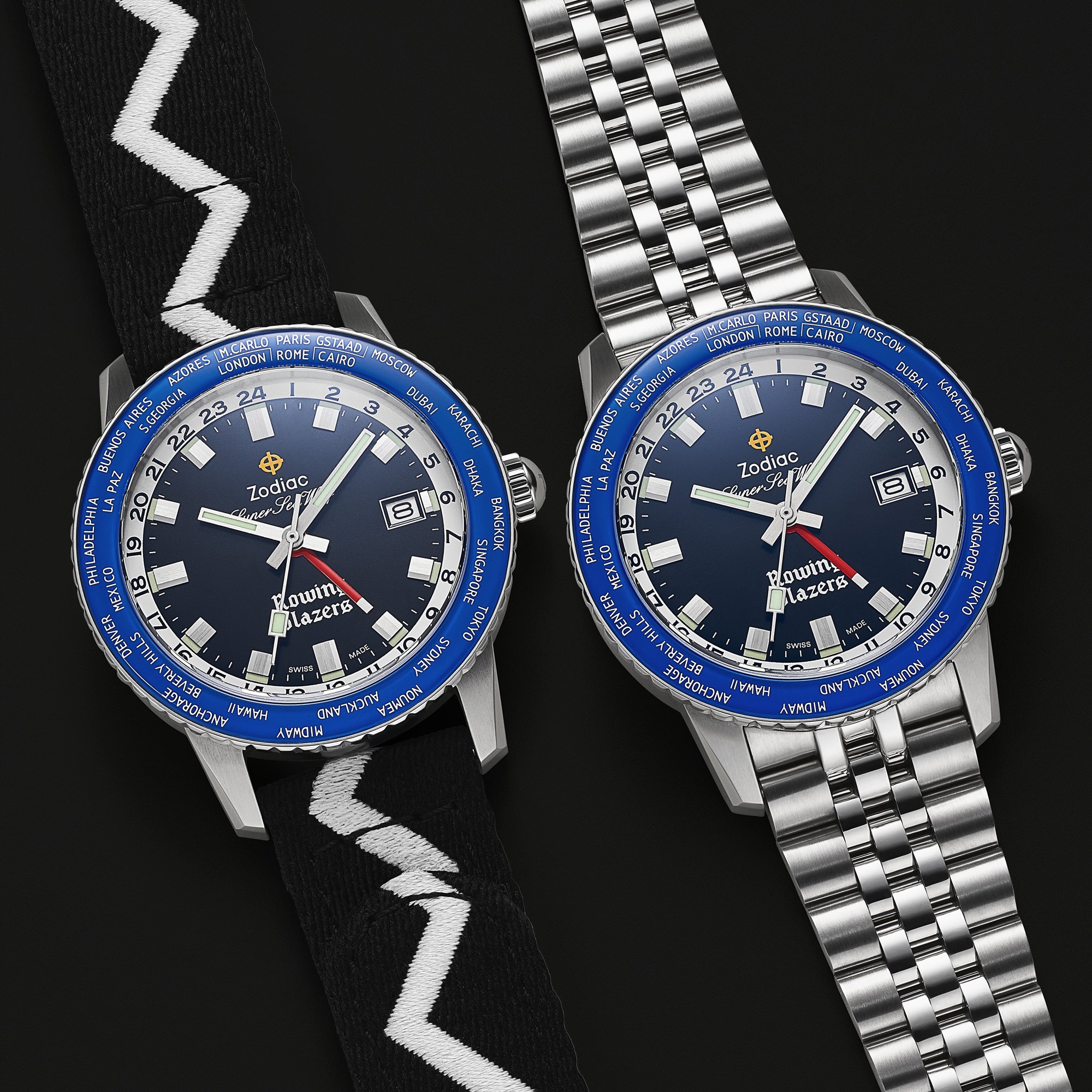 Rowing Blazers X Zodiac World GMT