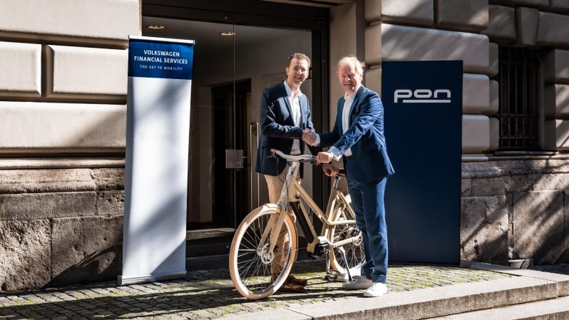 Volkswagen Financial Services and PON Holdings partnership will encourage e-bike leasing.