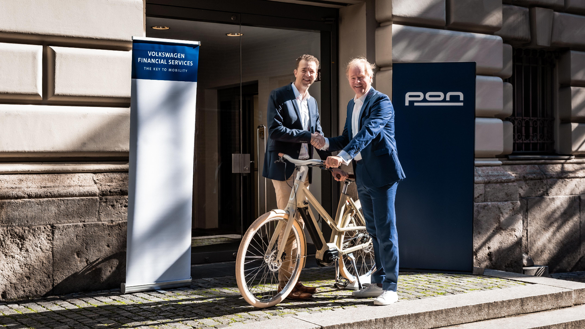 Volkswagen Financial Services and PON Holdings partnership will encourage e-bike leasing.