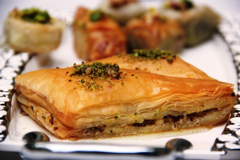 Phyllo pastries