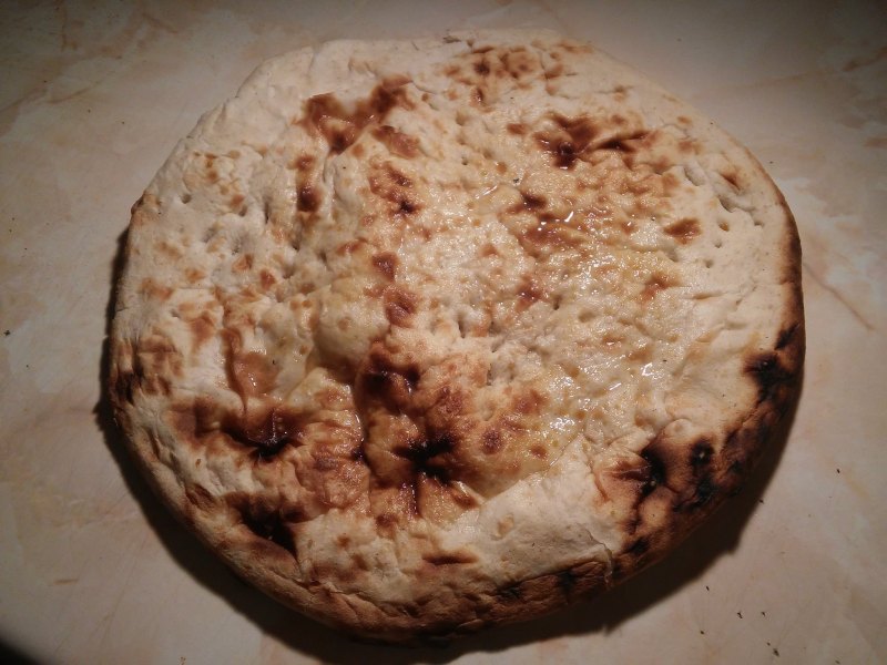 Naan bread-photo from public domain