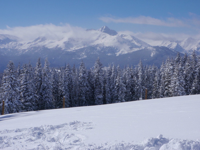 A view of the top of Blue Sky Basin