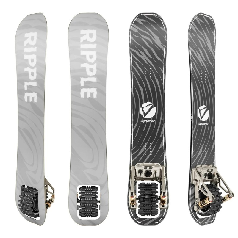 Cyrusher Ripple snowboard profiles
