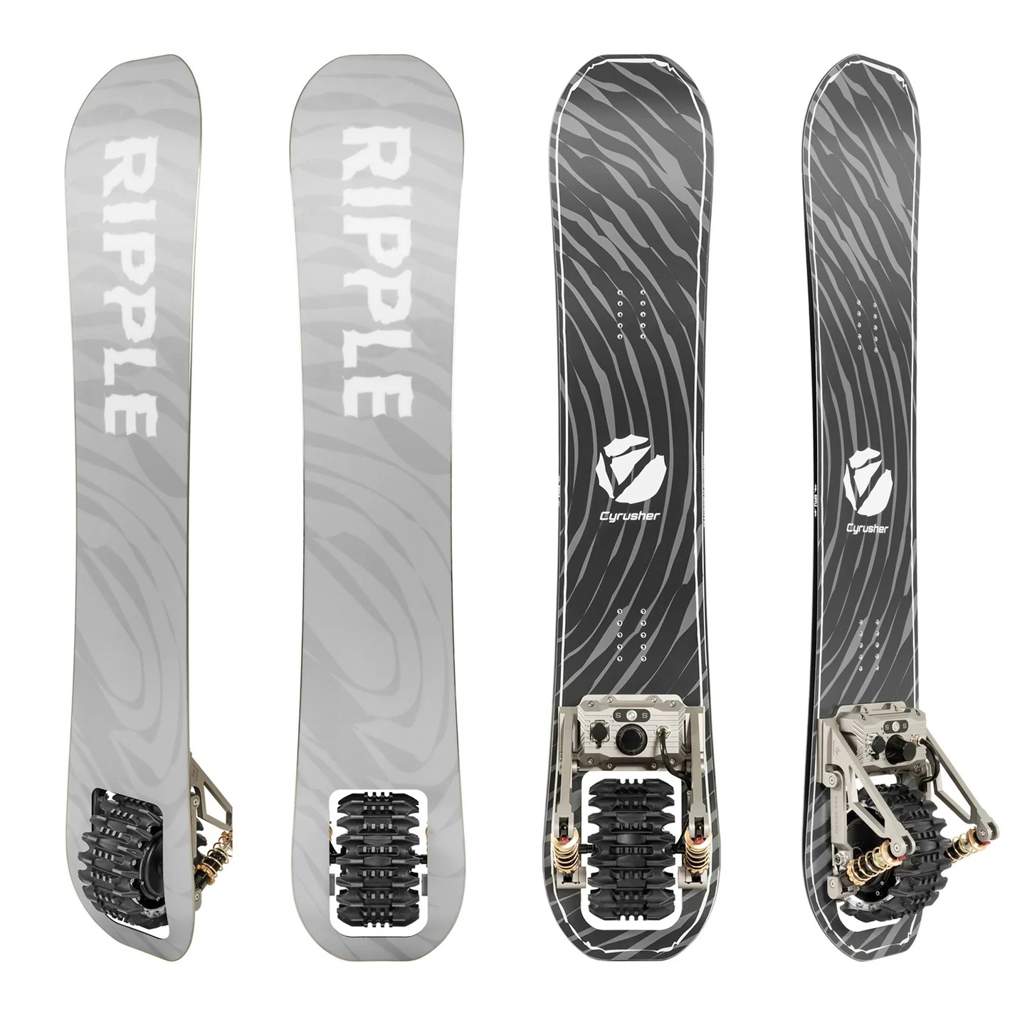 Cyrusher Ripple snowboard profiles