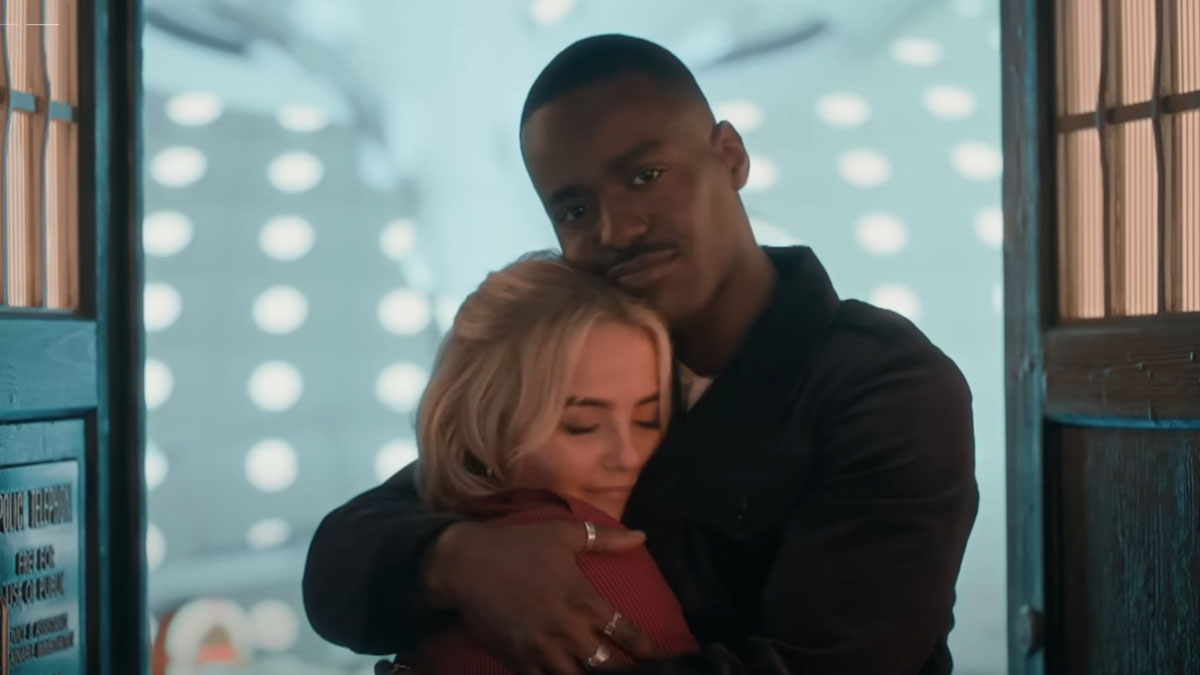 Ncuti Gatwa and Millie Gibson in Doctor Who.