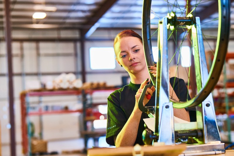 Forge+Bond wheel spoke manufacturing