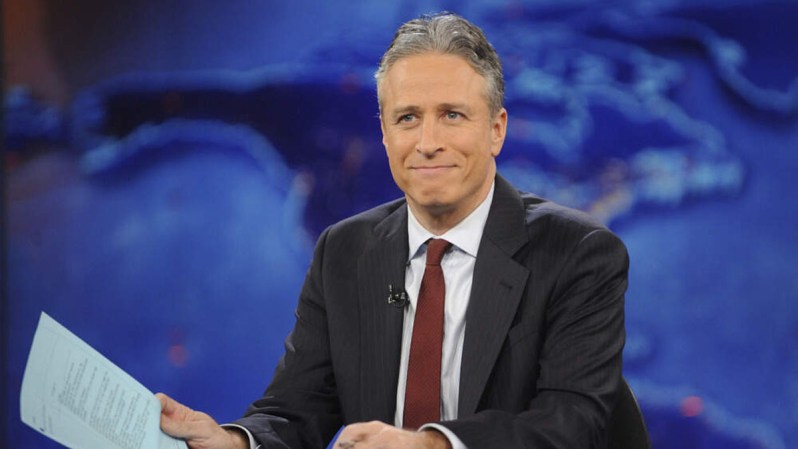 Jon Stewart on The Daily Show.