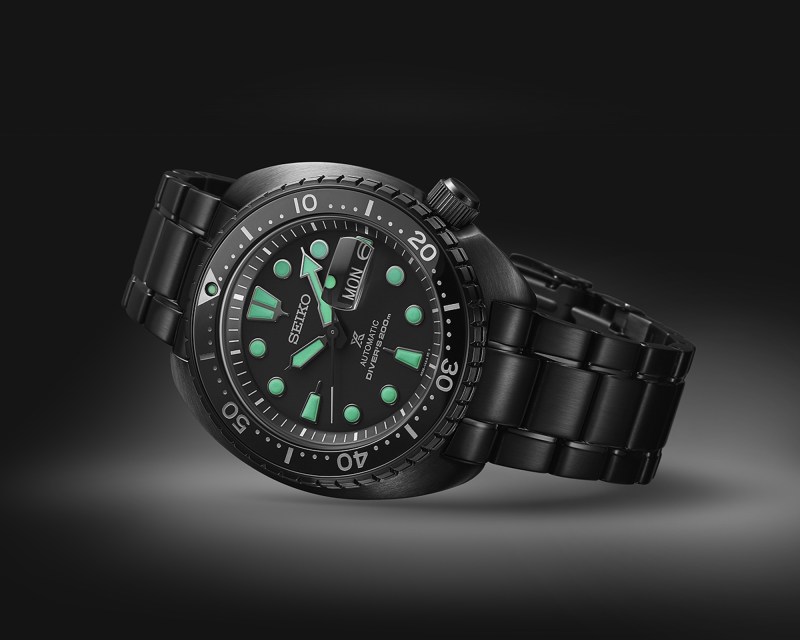 Seiko King Turtle Black Series