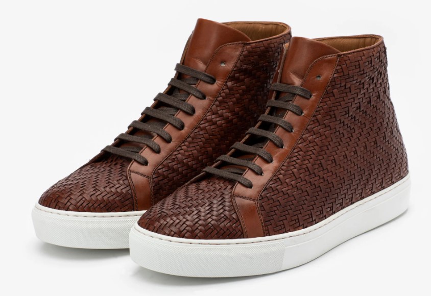 Update more than 174 brown sneakers with suit