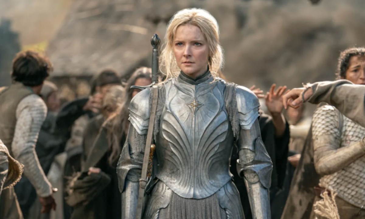 Morfydd Clark in The Lord of the Rings: The Rings of Power