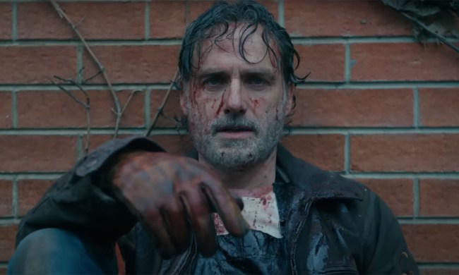 Andrew Lincoln as Rick Grimes in The Walking Dead: The Ones Who Live.