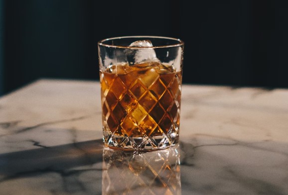 whiskey glass