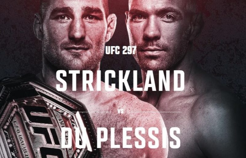 Free UFC 297 live stream watch strickland vs du plessis.