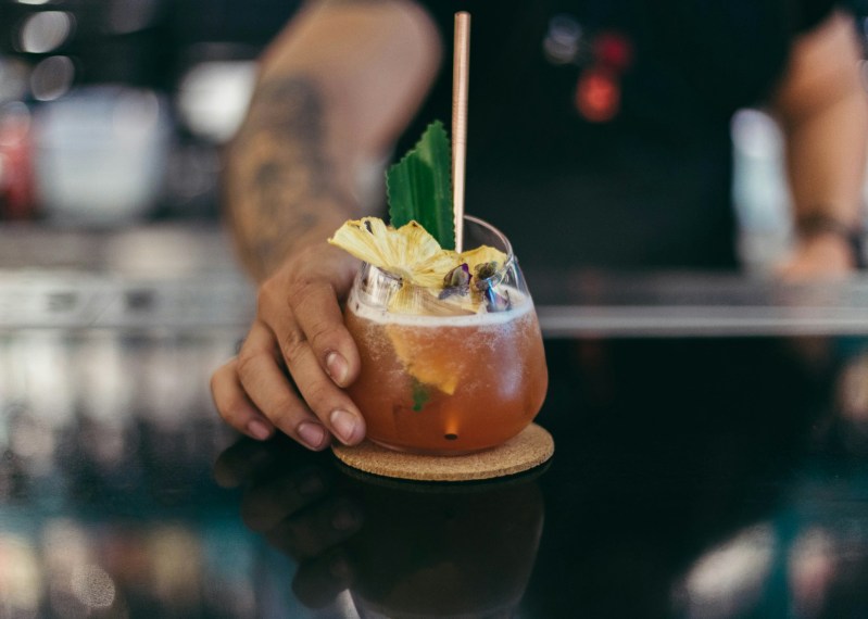 rum cocktail