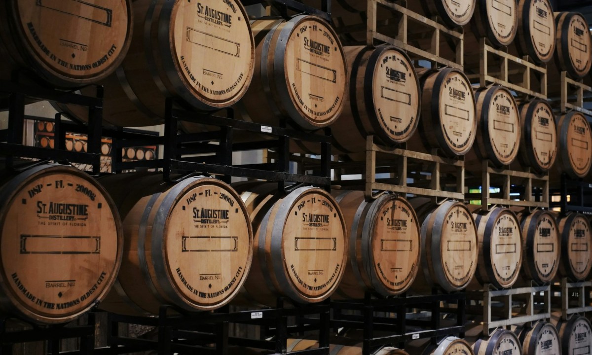 Whiskey barrels