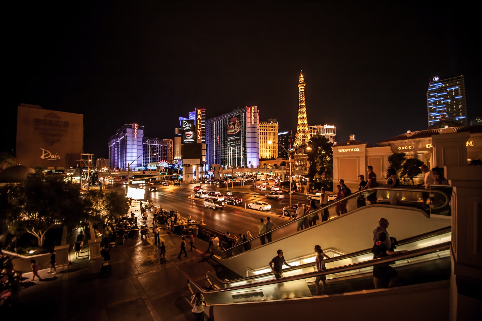 Las Vegas Strip at night