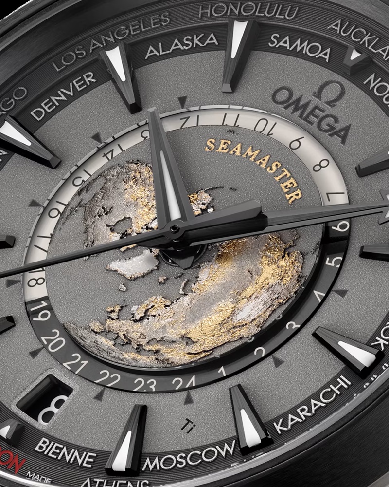 Omega Seamaster 150M close up