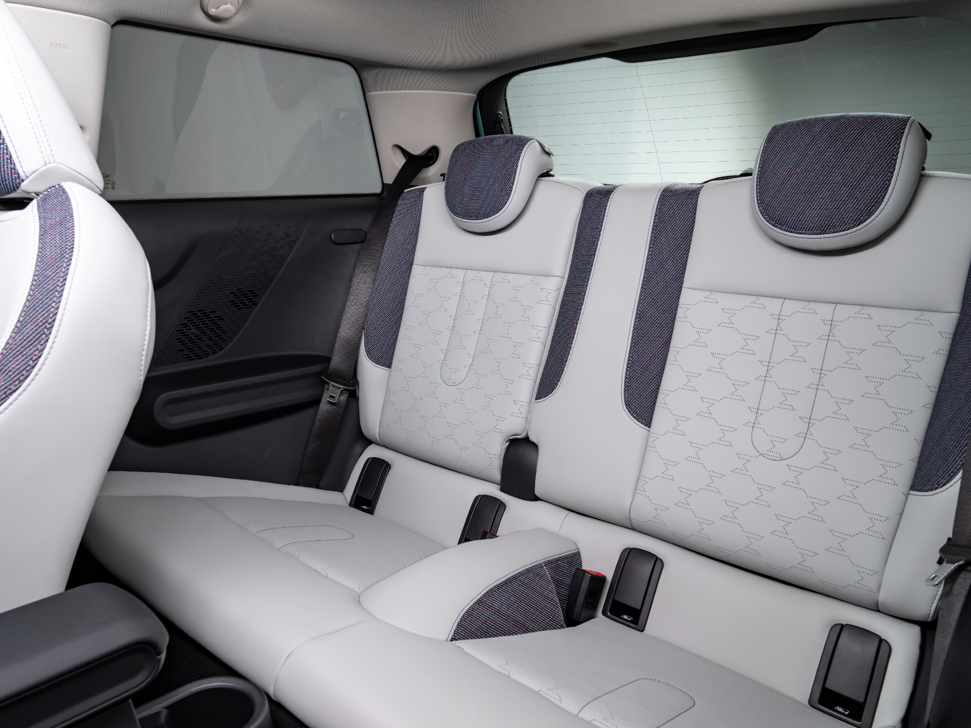 2025 Mini Cooper S rear seats.