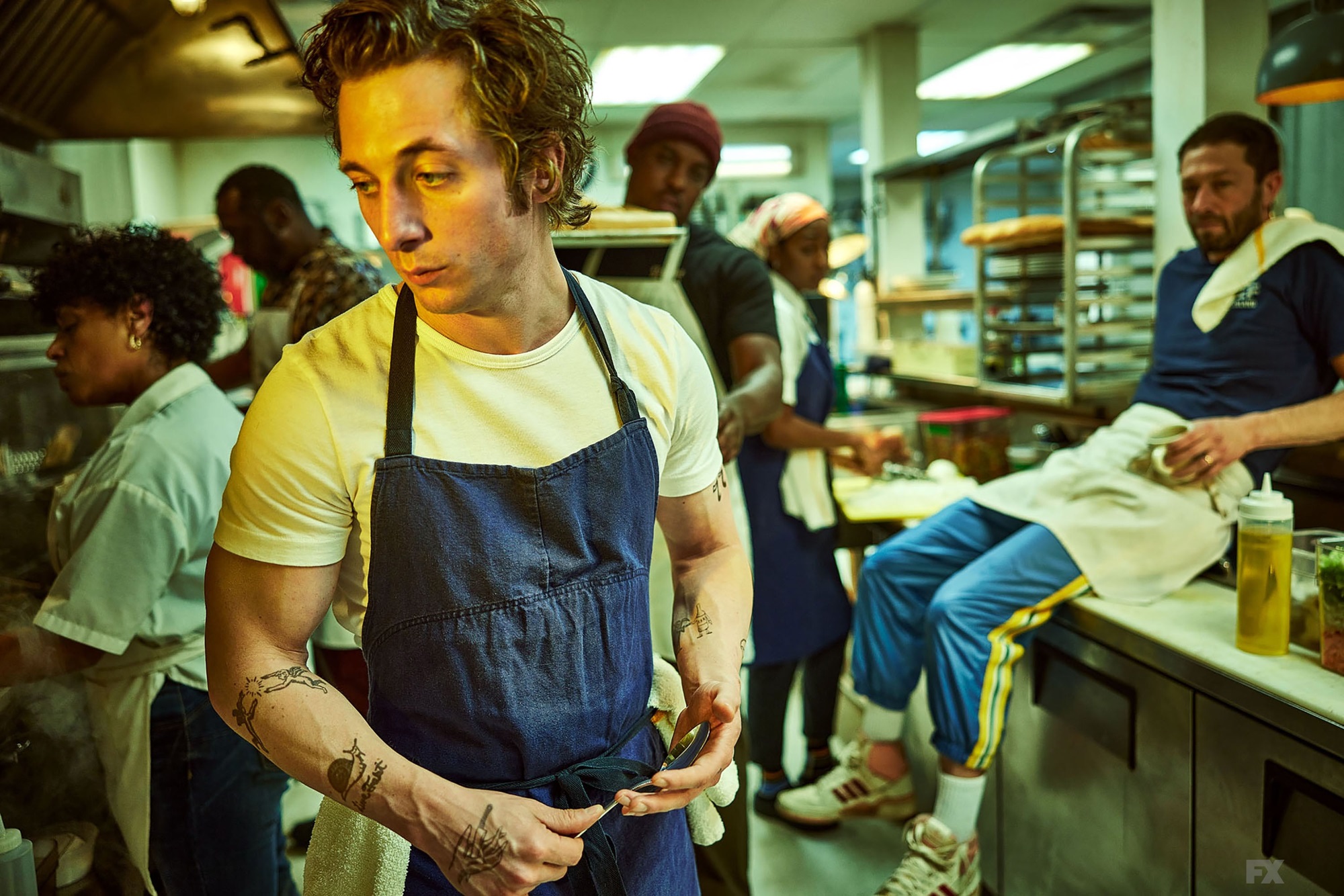 Jeremy Allen White as Carmy in The Bear