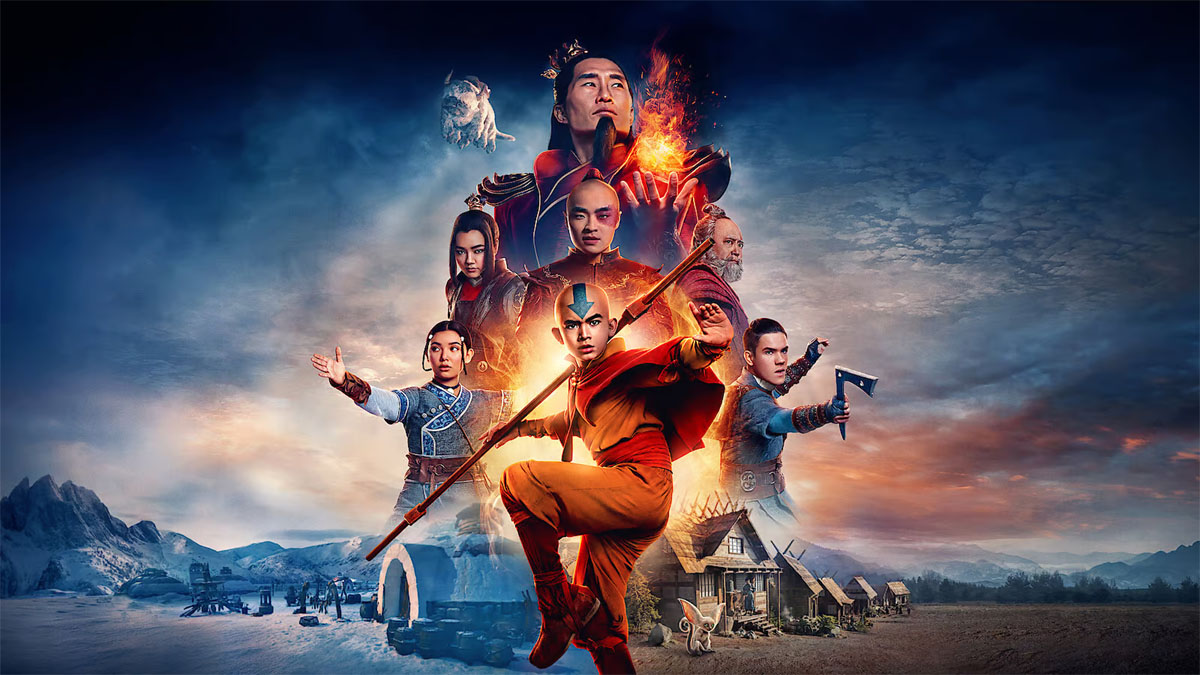 The cast of Avatar: The Last Airbender.