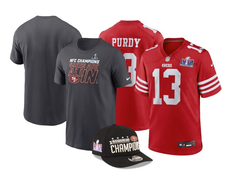 Brock Purdy jersey San Francisco 49ers for Super Bowl LVIII at Lids Locker Room