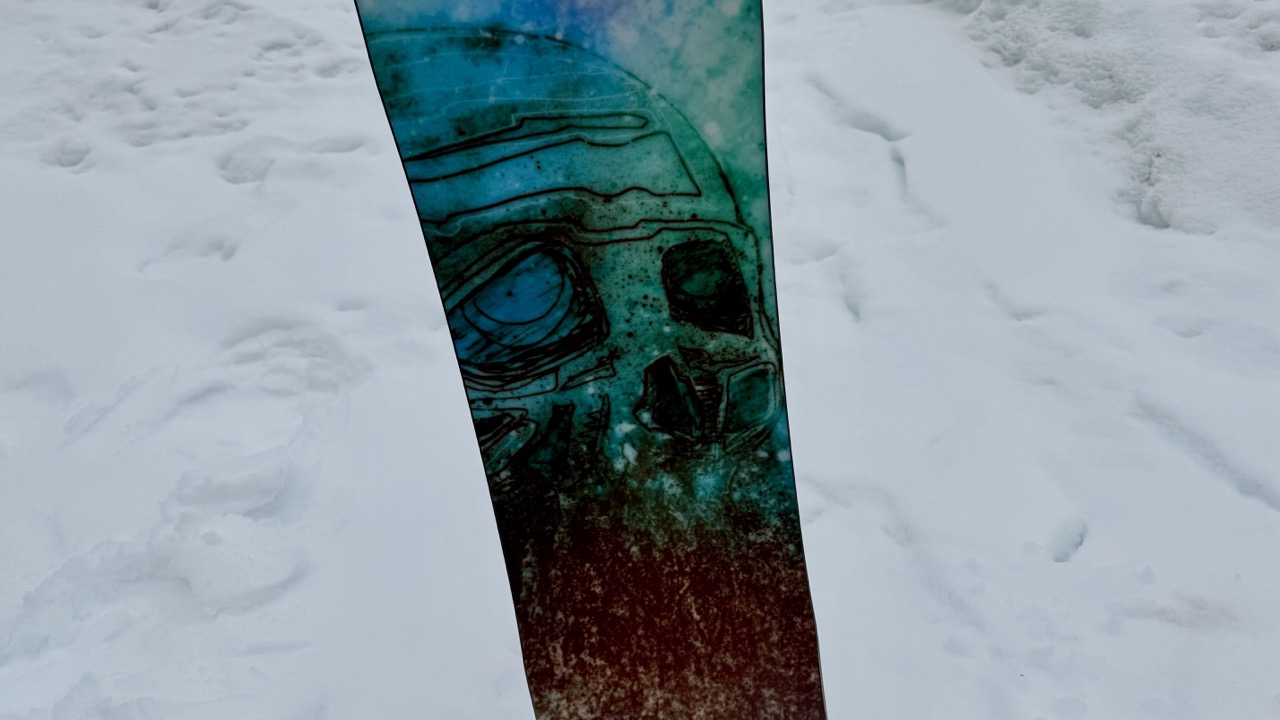 Arbor Annex Camber snowboard bottom graphics