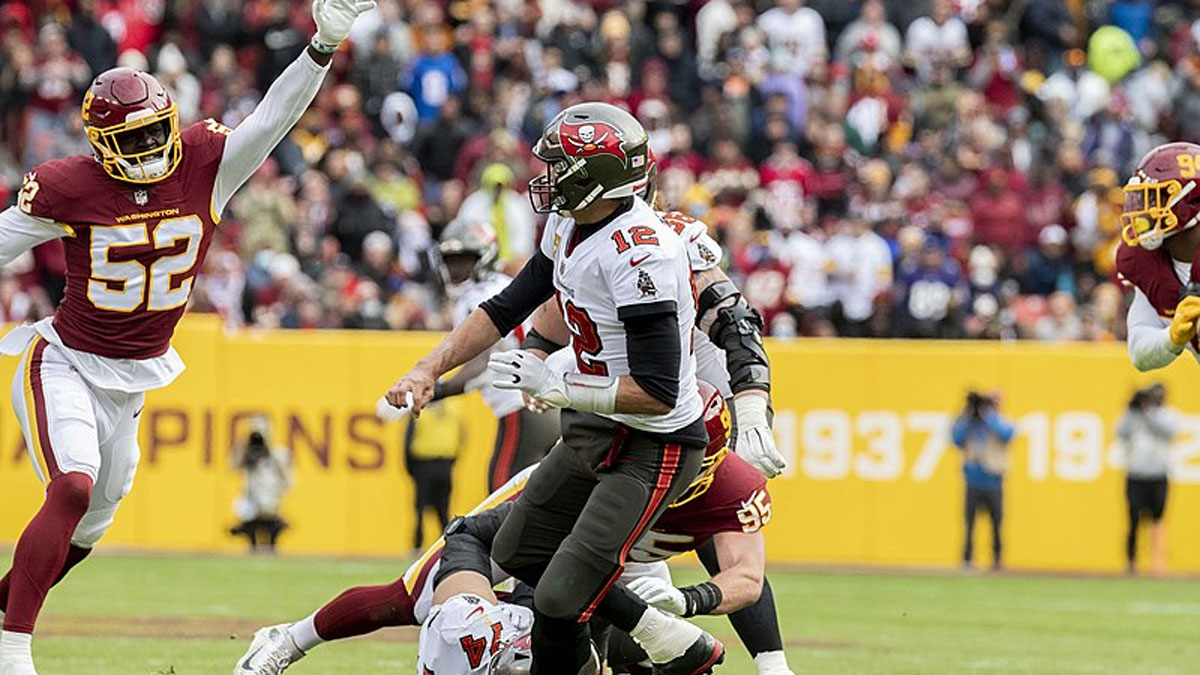 The Washington Commanders take on the Tampa Bay Buccaneers.