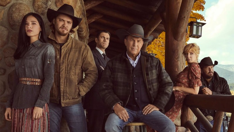 The cast of Yellowstone.