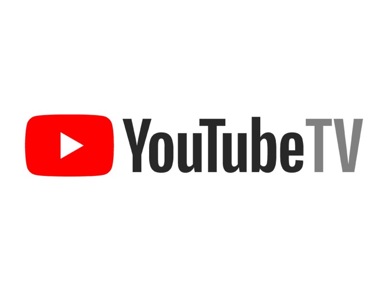 The YouTube TV logo against a white background.