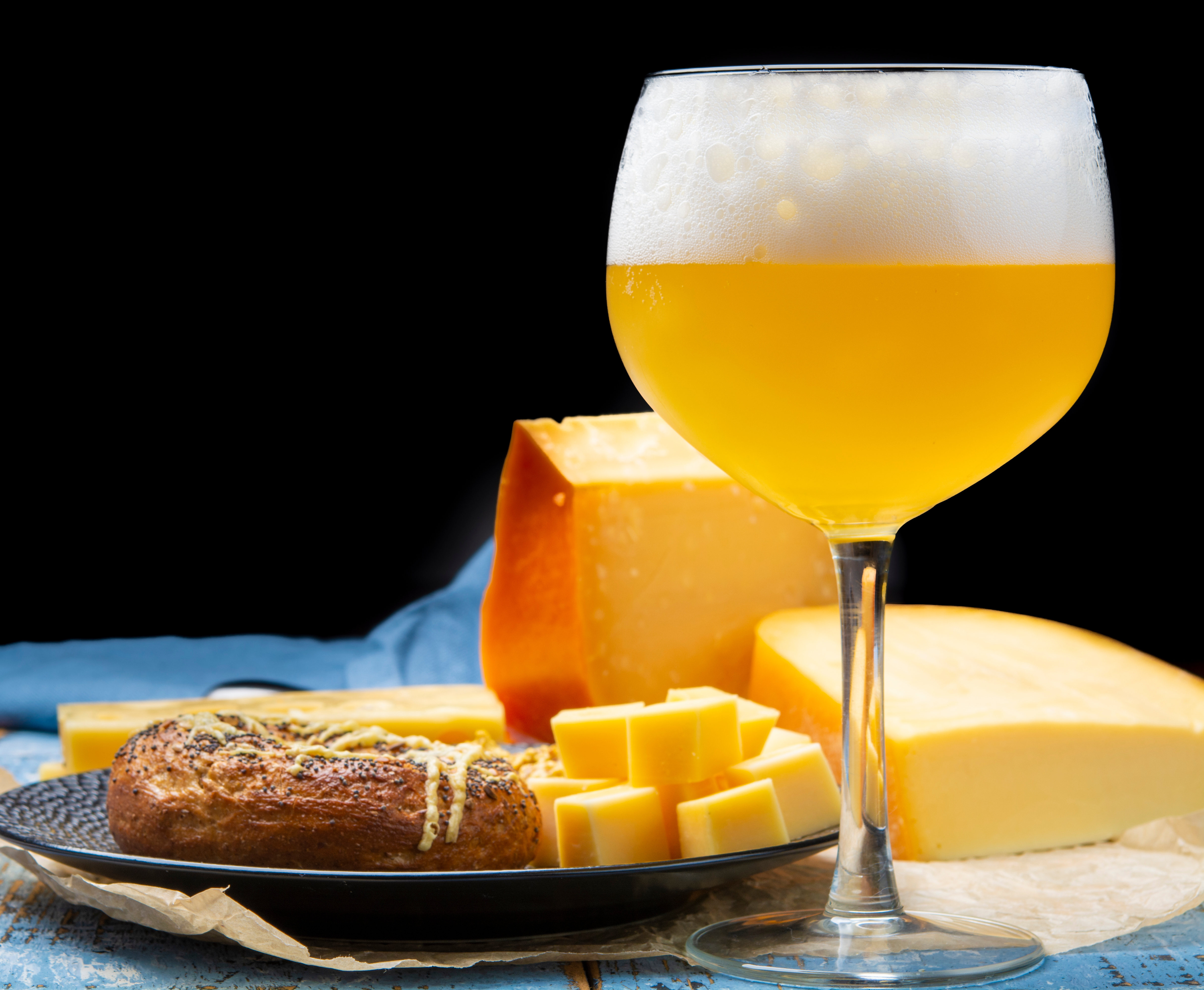 Beer and cheese