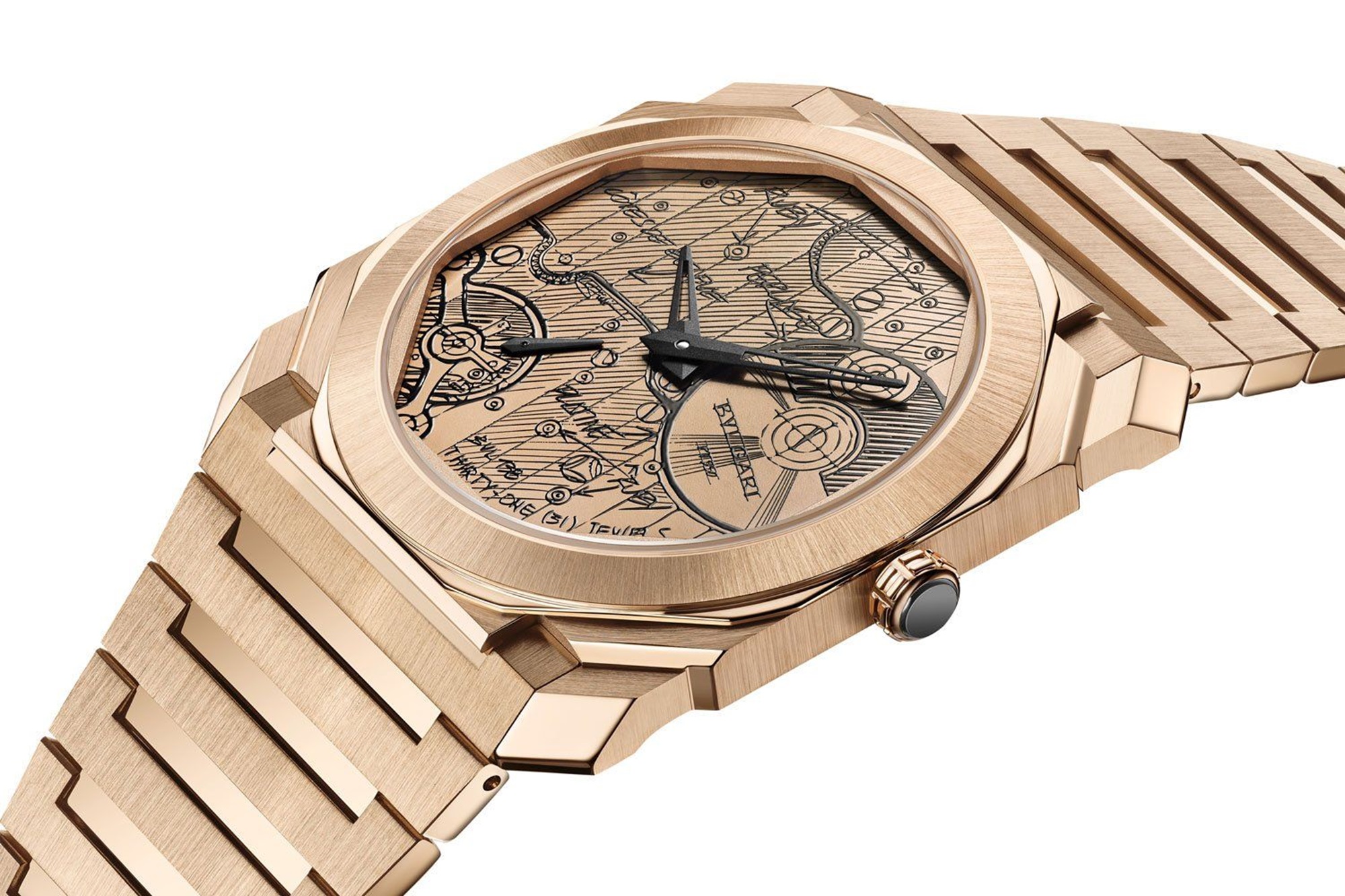 Bulgari Octo Finissimo Sketch rose gold