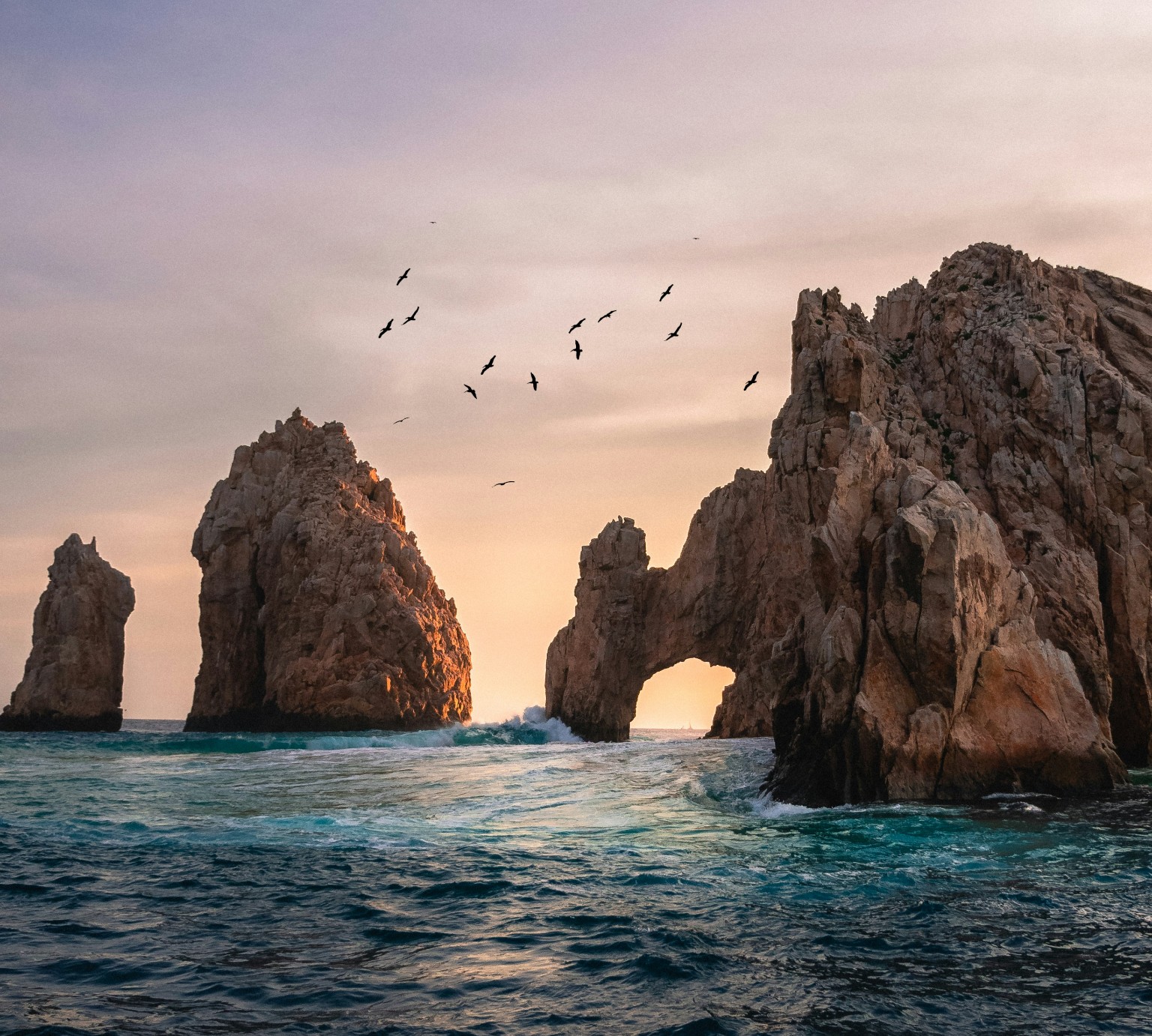 Ocean scene in Cabo San Lucas