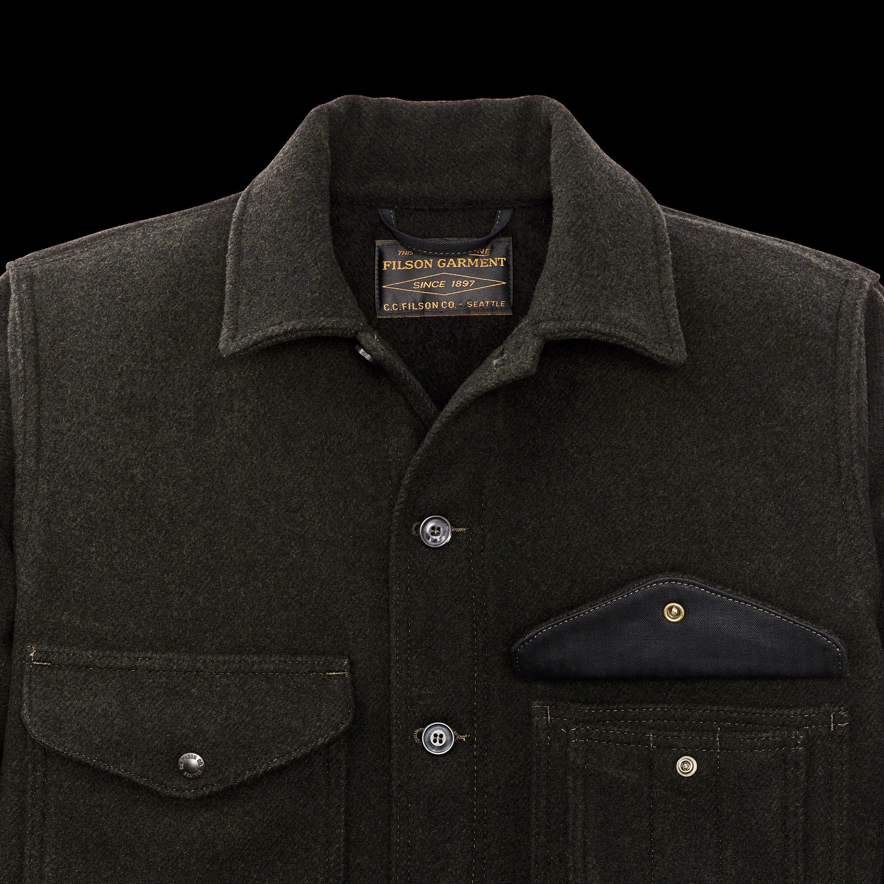Filson Charcoal Mackinaw