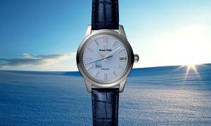 Promotional posted for the Grand Seiko SBGA407G with Spring Drive.