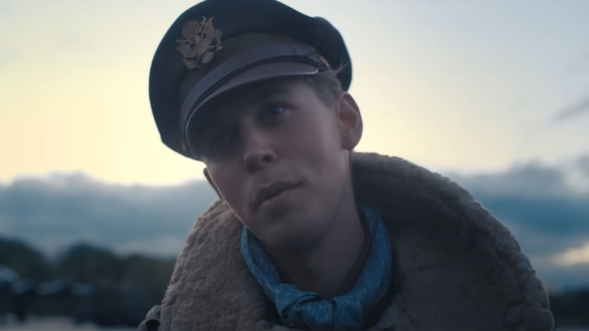 Austin Butler in Masters of the Air.