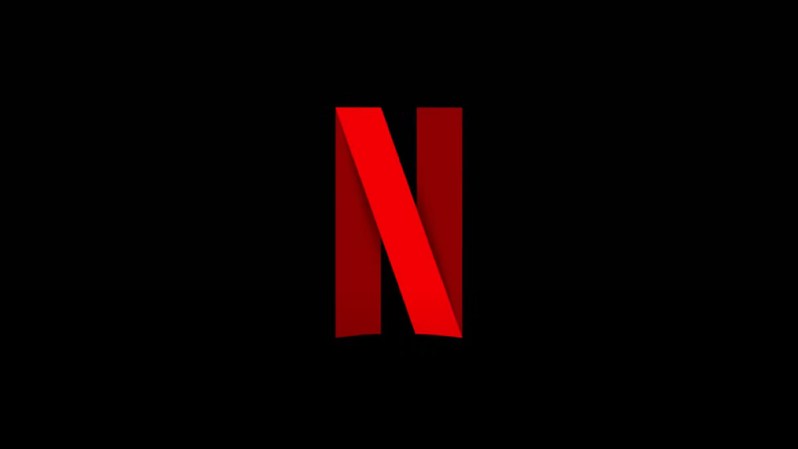 El logo oficial de Netflix.
