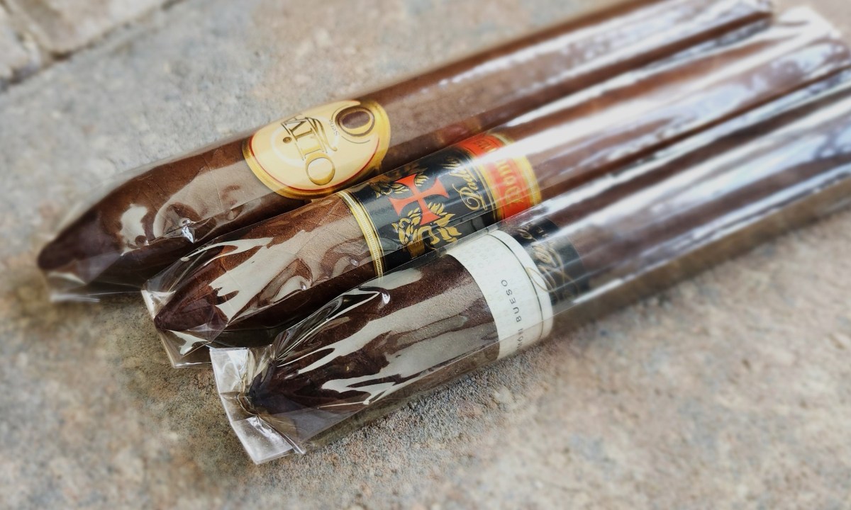 Torpedo Cigars up close from Oliva, Ramon Bueso, and Padilla.