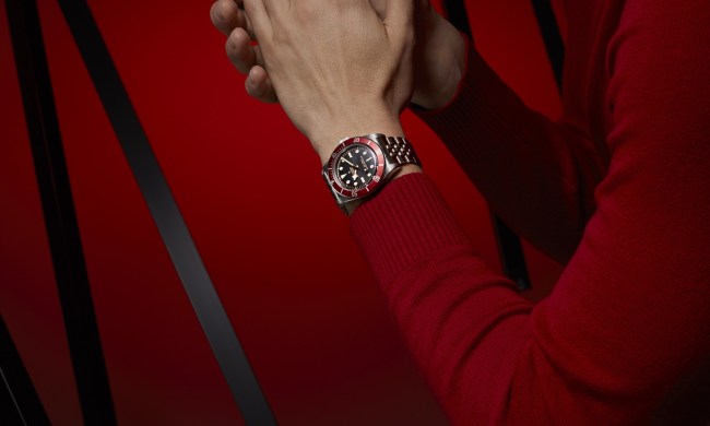 Tudor watch on model