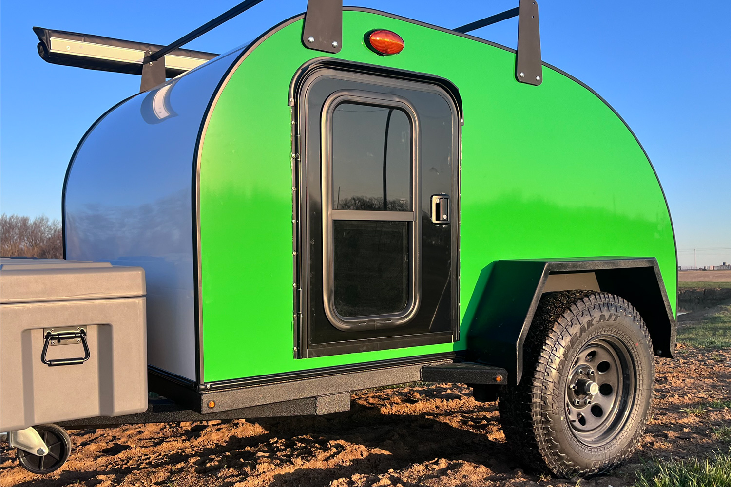 HYK Outdoors debuts teardrop trailer with cork interior - The Manual