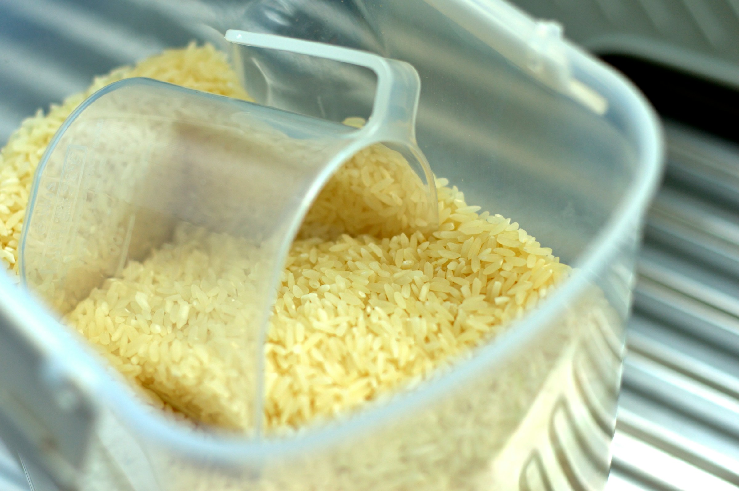 Uncooked rice