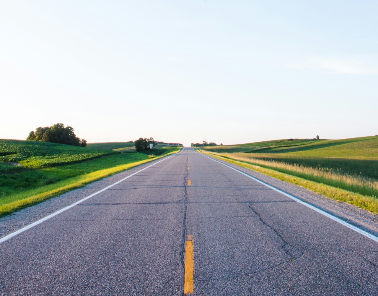 Open country road