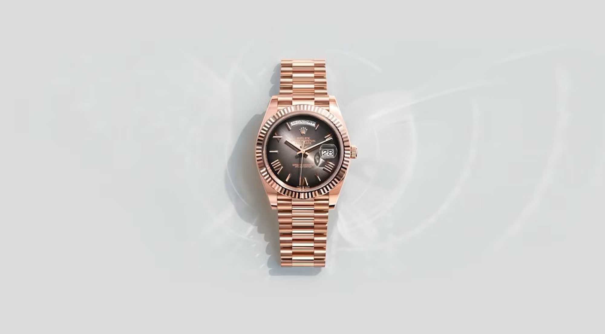 Rolex Day Date Everose 40 Academy Awards