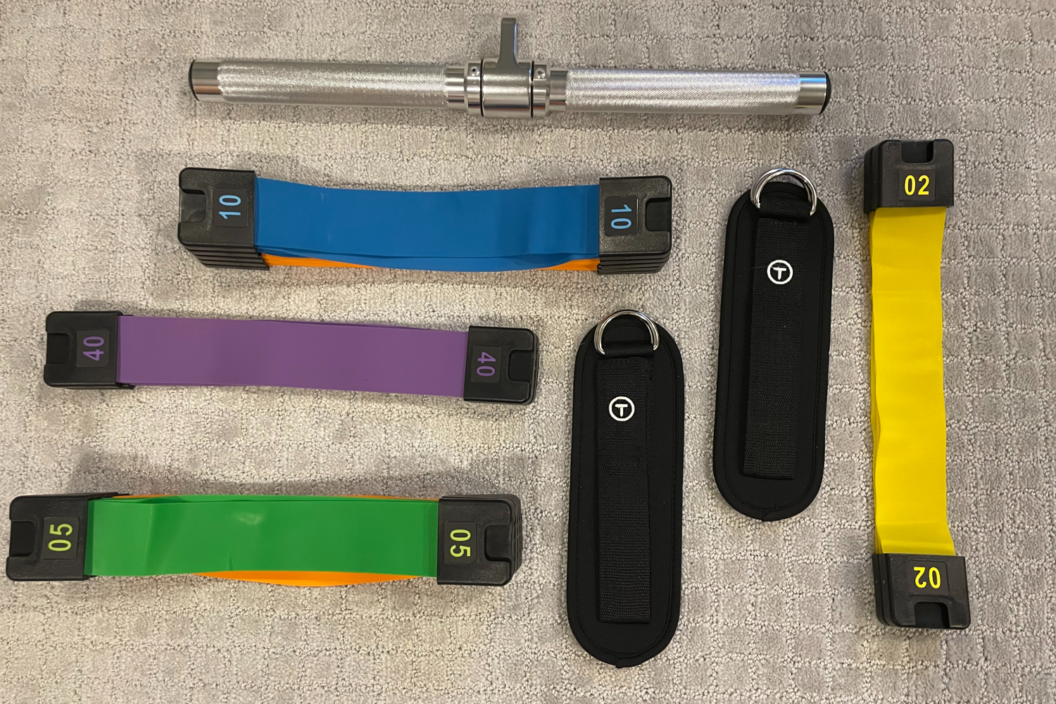 TUT Fitness accessories.